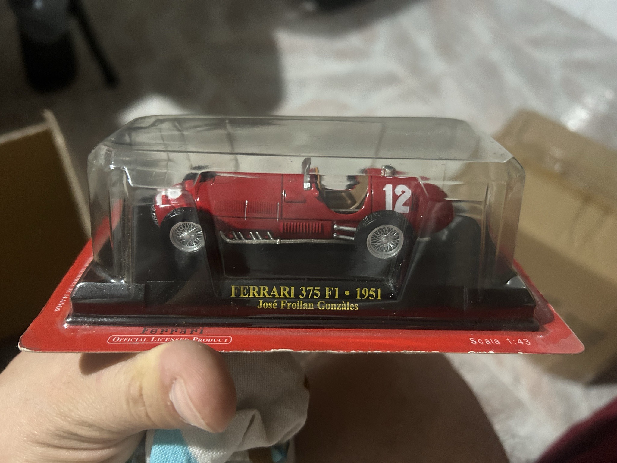 Submitted photo of Ferrari 375 F1 1951 diecast model car (not authenticated)