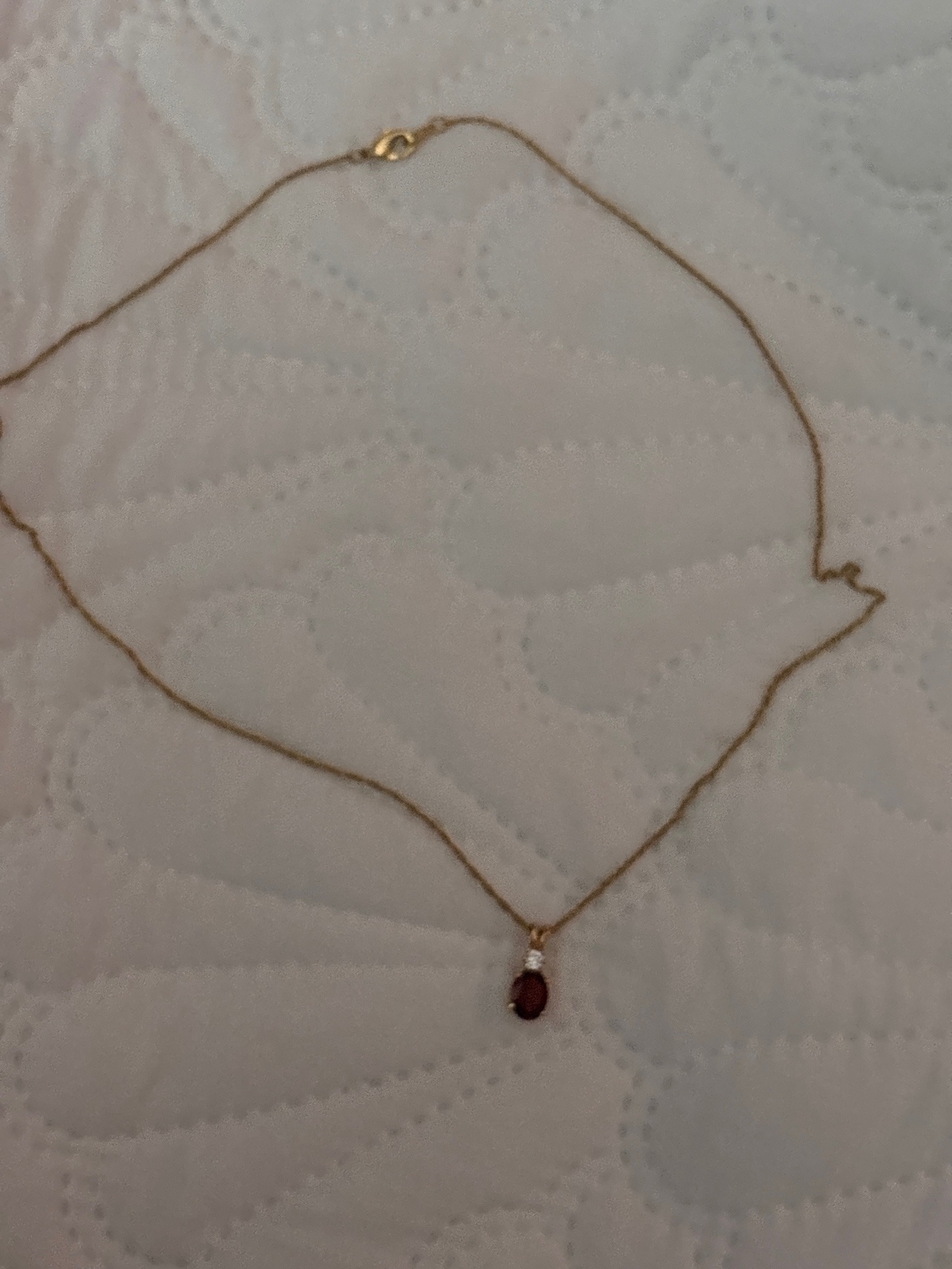 Submitted photo of Gold Pendant Necklace