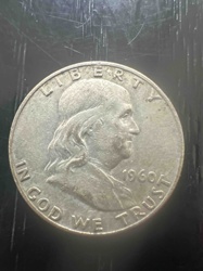 1960 Franklin Half Dollar