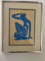 Henri Matisse, Blue Nude (Nu Bleu) Reproduction Print
