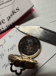 Open-faced Pocket Watch (Supreme G/P Case)