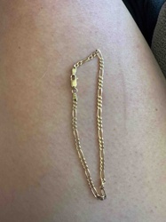 Gold Figaro Chain Bracelet/Anklet