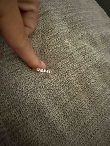 Princess-Cut Eternity Band Ring