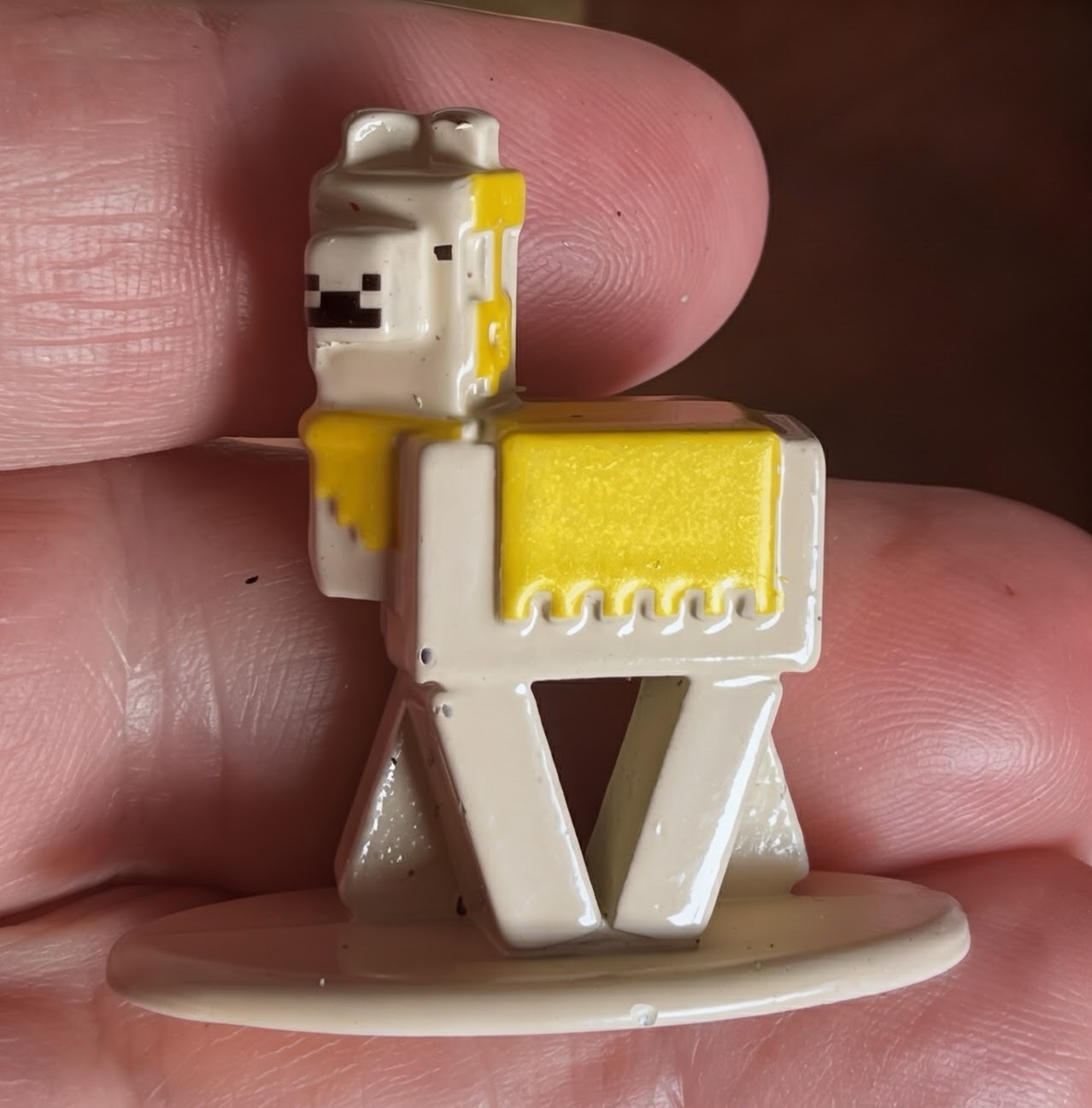 Minecraft Jada Nano Metalfigs Llama Miniature (Yellow)