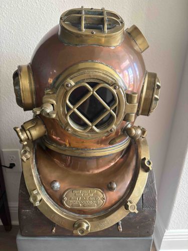 Antique Deep-Sea Diving Helmet
