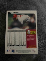 Baseball Trading Card