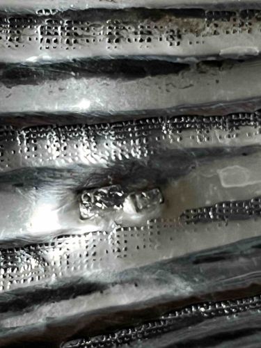 Silver Filigree Decorative Panel or Object Fragment