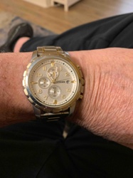 Fossil Men's Two-Tone Chronograph Watch