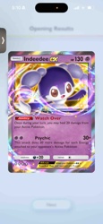 Indeedee EX (Full Art Holo - Psychic)