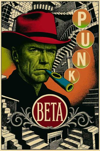 Punk Beta Art Print