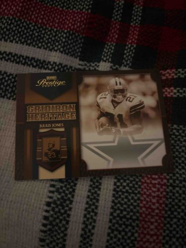 2007 Playoff Prestige Gridiron Heritage Julius Jones Football Card