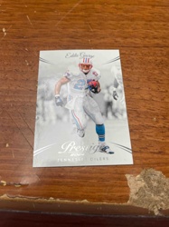2024 Prestige Eddie George Tennessee Oilers Football Card