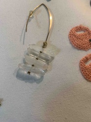 Quartz Dangle Earring