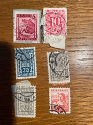 Collection of Used Austrian Postage Stamps