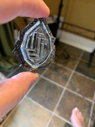 Art Deco Geometric Dress Clip/Brooch