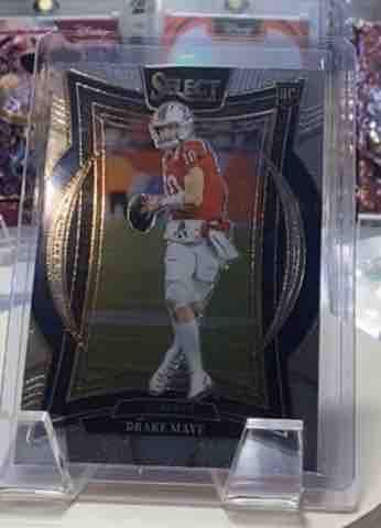 2023 Panini Select Draft Picks Drake Maye Rookie Card