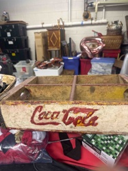 Vintage Coca-Cola Wooden Six-Pack Carrier