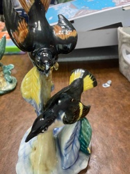 Stangl Pottery Double Bird Figurine (Bee Eater or similar)