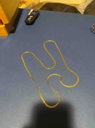 Gold-Toned Chain Necklace