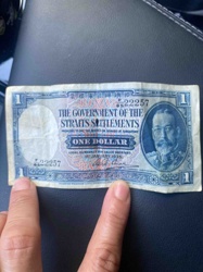 One Dollar Banknote - Straits Settlements (1935)