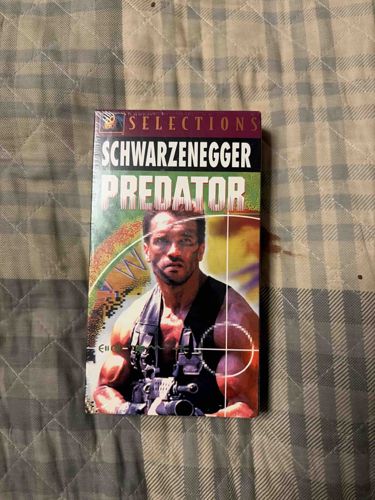 Predator VHS Tape (Schwarzenegger Selections Edition)
