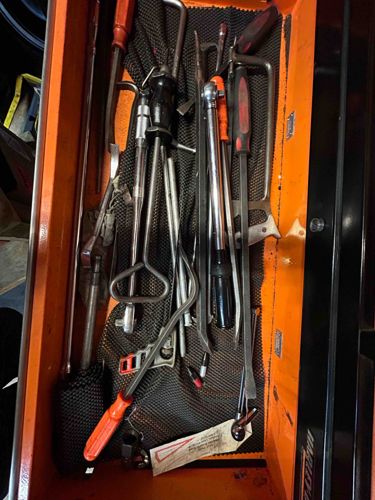 Assorted Automotive and Specialty Hand Tools in a Toolbox Drawer