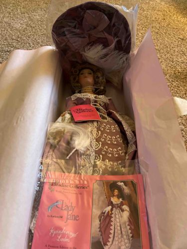 Lady Jane 'Gainsborough Ladies' Collectible Doll by Karen Hill