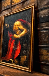 17th Century Emotional Portrait (Oil on Canvas)