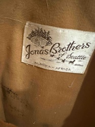 Jonas Brothers of Seattle Taxidermy Label