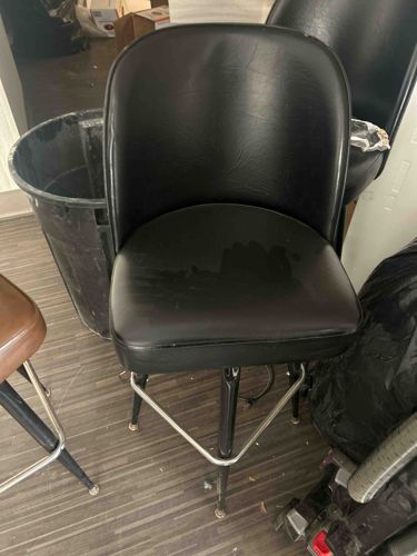 Mid-Century Swivel Bar Stool