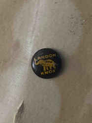 Landon Knox GOP Campaign Button
