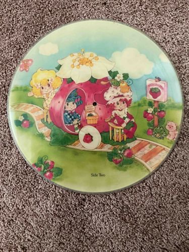 Strawberry Shortcake 'Big Apple City' Picture Disc Record