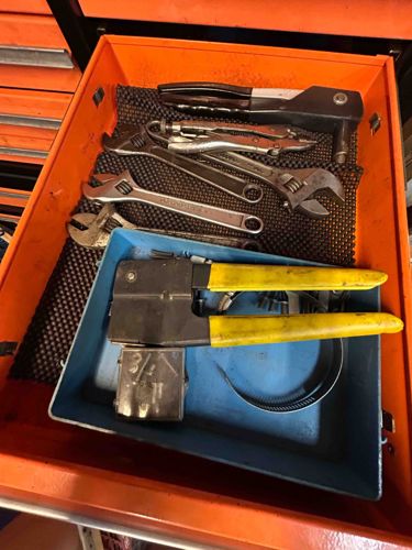 Assorted Hand Tools in Tool Drawer