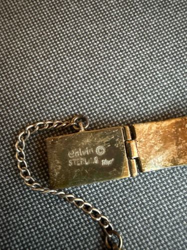 Calvin Sterling Bracelet Clasp