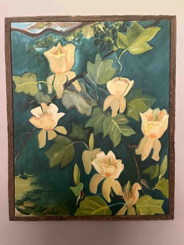 Still Life Painting of Flowers