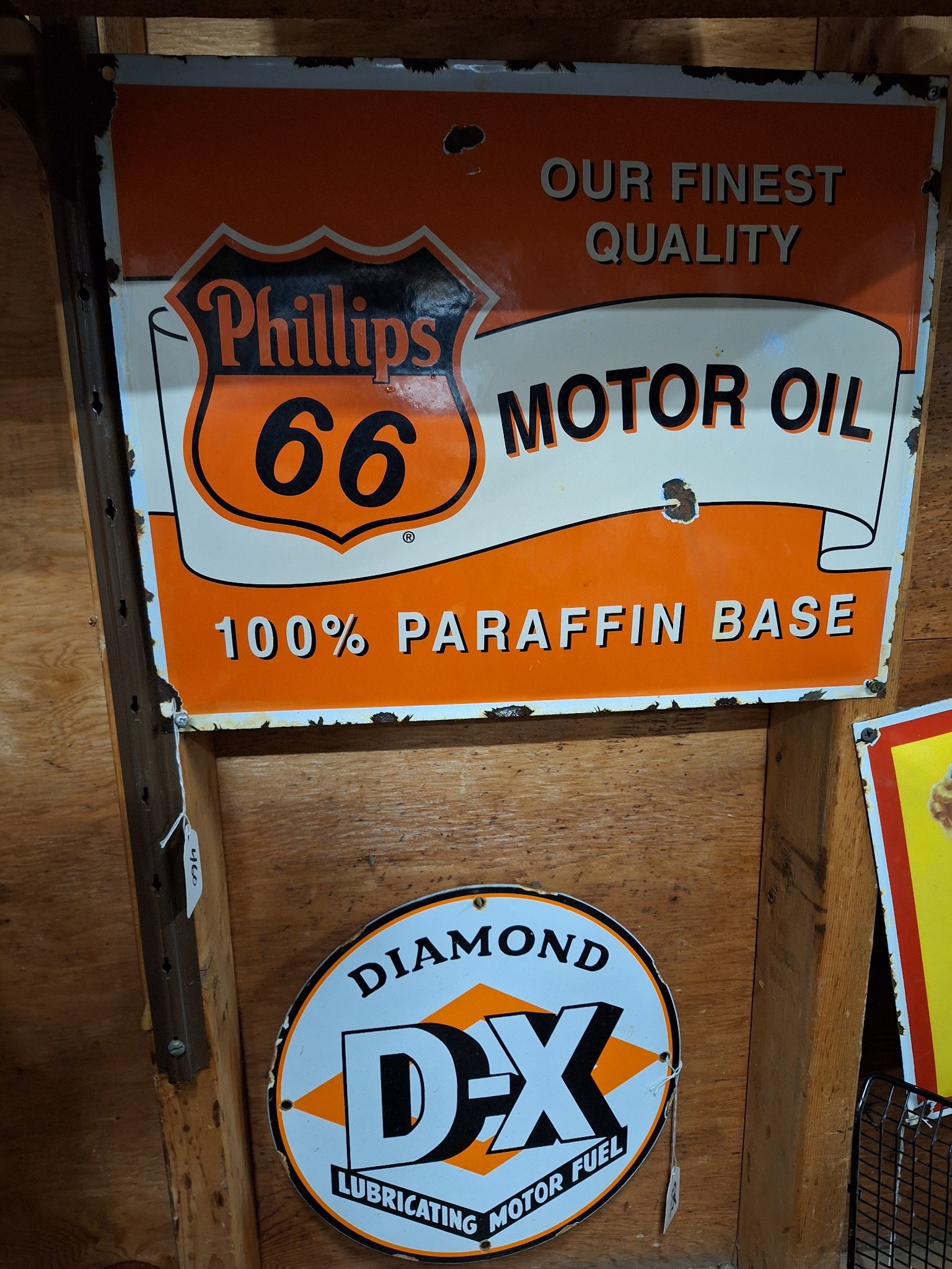Submitted photo of Phillips 66 Porcelain Gas and Oil Sign (not authenticated)
