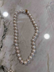 Cultured Pearl Necklace with 14k Gold Clasp