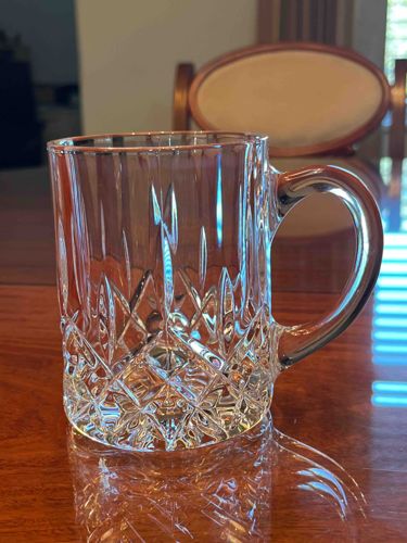 Edinburgh Crystal Star of Edinburgh Beer Mug
