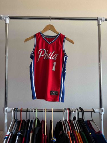 Champion Philadelphia 76ers Basketball Jersey - Red