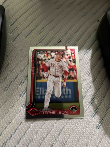 Tyler Stephenson 2022 Topps Chrome Baseball Card