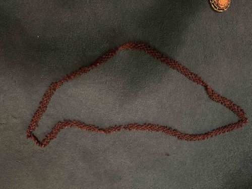 Brown Beaded Necklace