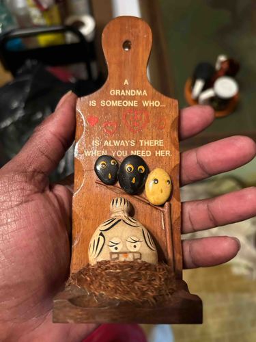 Grandma Themed Decorative Wooden Plaque