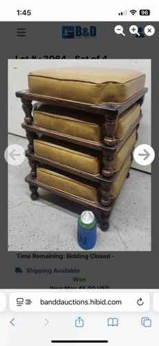 Stacking Footstools