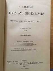 A Treatise on Crimes and Misdemeanors, Volume 1 (Eighth Edition, 1923)