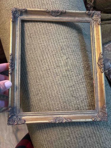 Ornate Gilded Rococo-Style Picture Frame