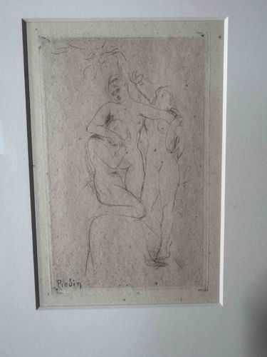 Figural Study (Attributed to Auguste Rodin)