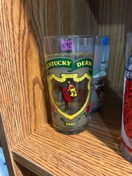 Kentucky Derby 1981 Commemorative Glass