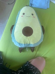 Anthropomorphic Avocado Plush Toy
