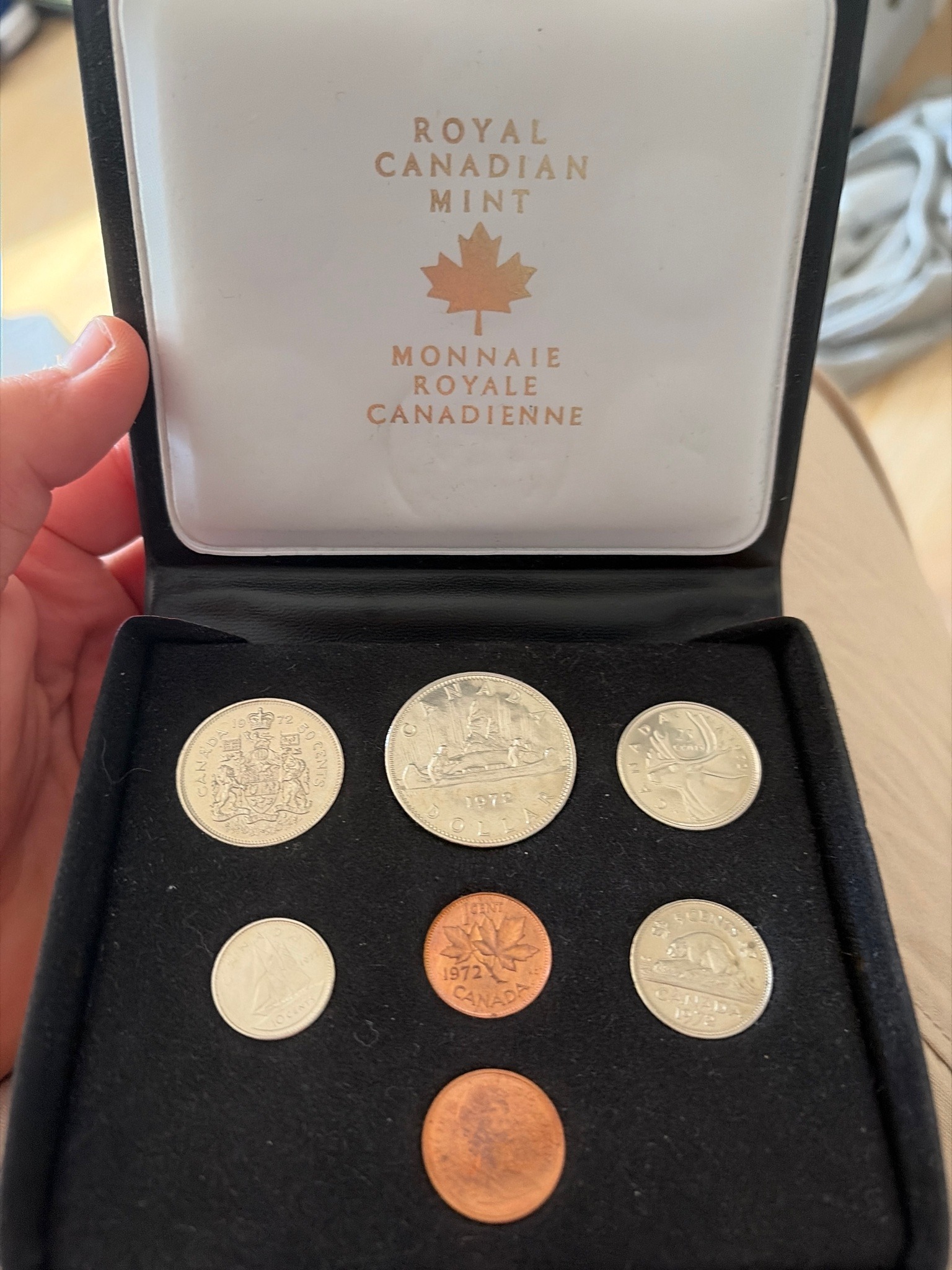 Submitted photo of Royal Canadian Mint coin set (not authenticated)