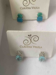 Cláudia Vilela Gemstone Earrings